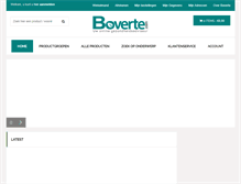 Tablet Screenshot of boverte.com